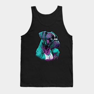 Vaporwave boxer Tank Top